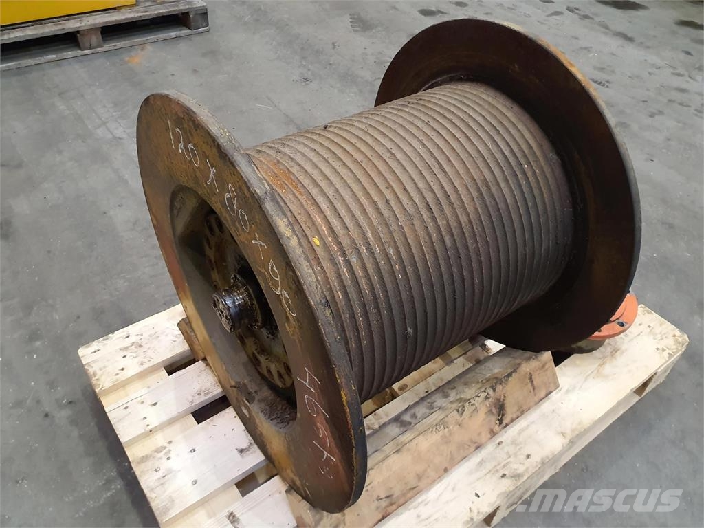 Krupp KMK 4070 complete winch Części do dźwigów oraz wyposażenie