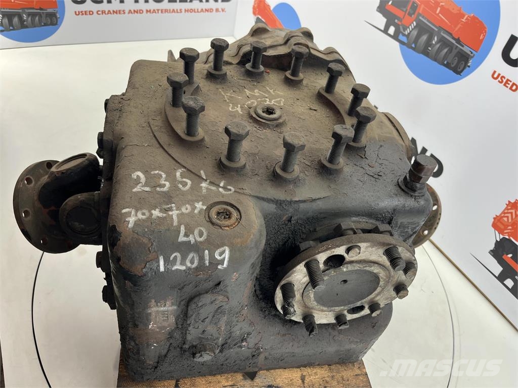 Krupp KMK 4070 diff box Части и оборудване за кранове