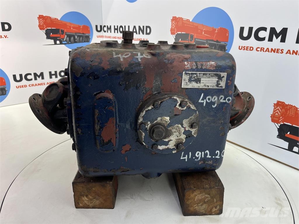 Krupp KMK 4070 diff box Части и оборудване за кранове