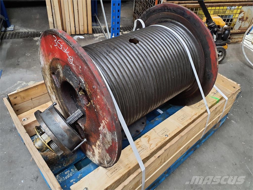 Krupp KMK 4070 winch Części do dźwigów oraz wyposażenie