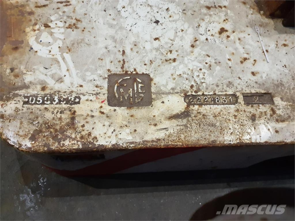 Krupp KMK 4080-5110-5120 counterweight 5,8 ton Krandele og udstyr