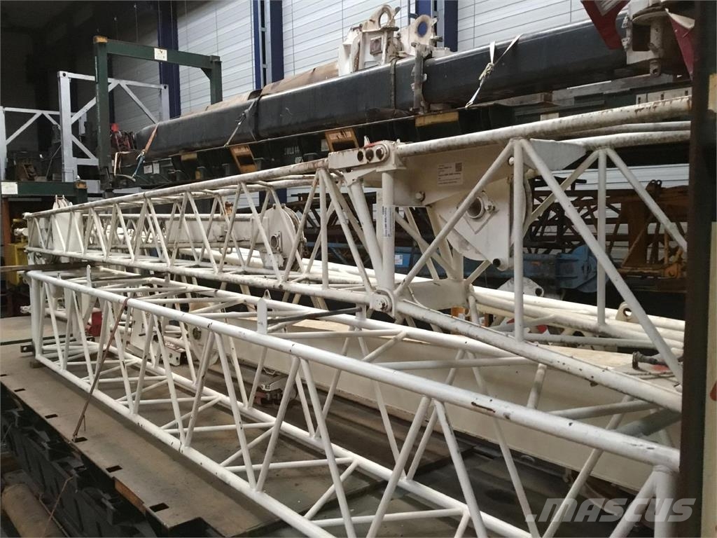 Krupp KMK 4080 folding jib Krandele og udstyr