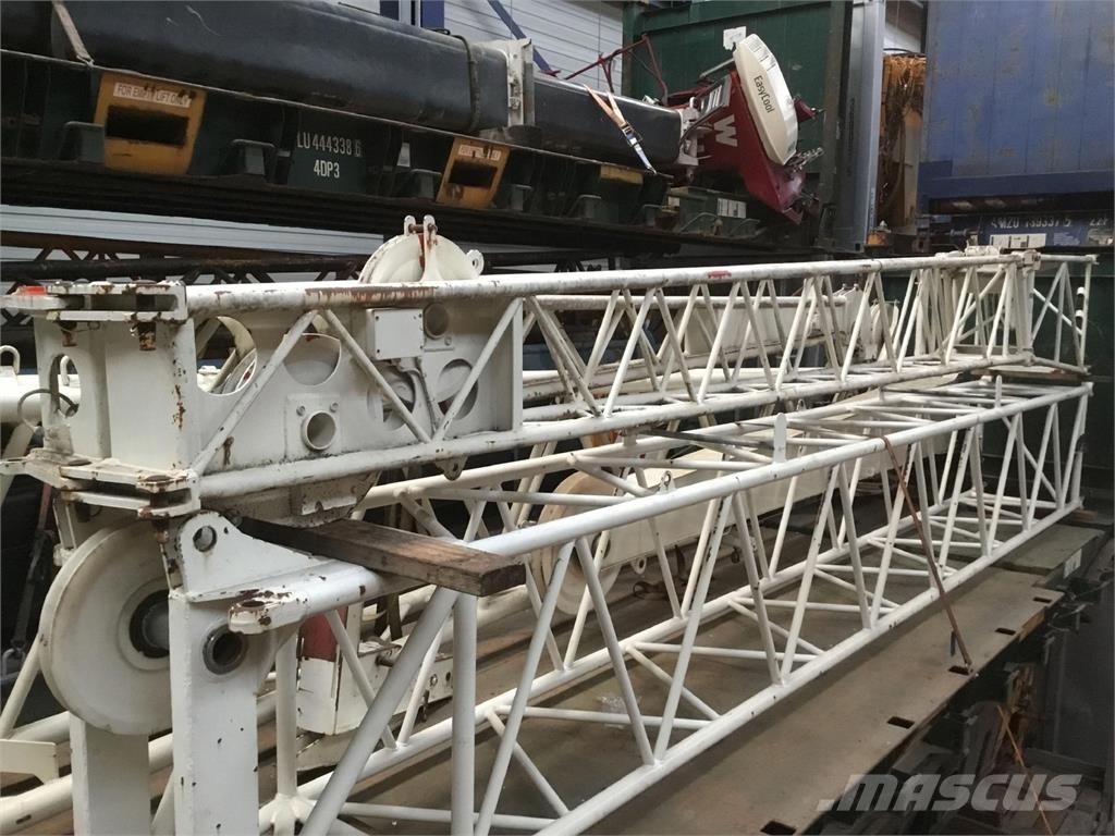 Krupp KMK 4080 folding jib Krandele og udstyr