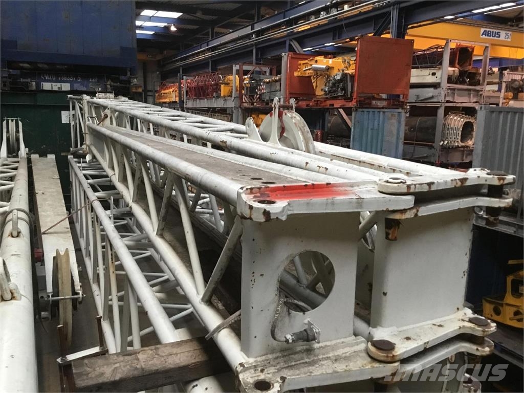Krupp KMK 4080 folding jib Krandele og udstyr