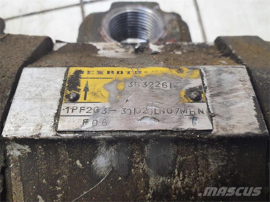 Krupp KMK 5100 3 way gear pump Krandele og udstyr
