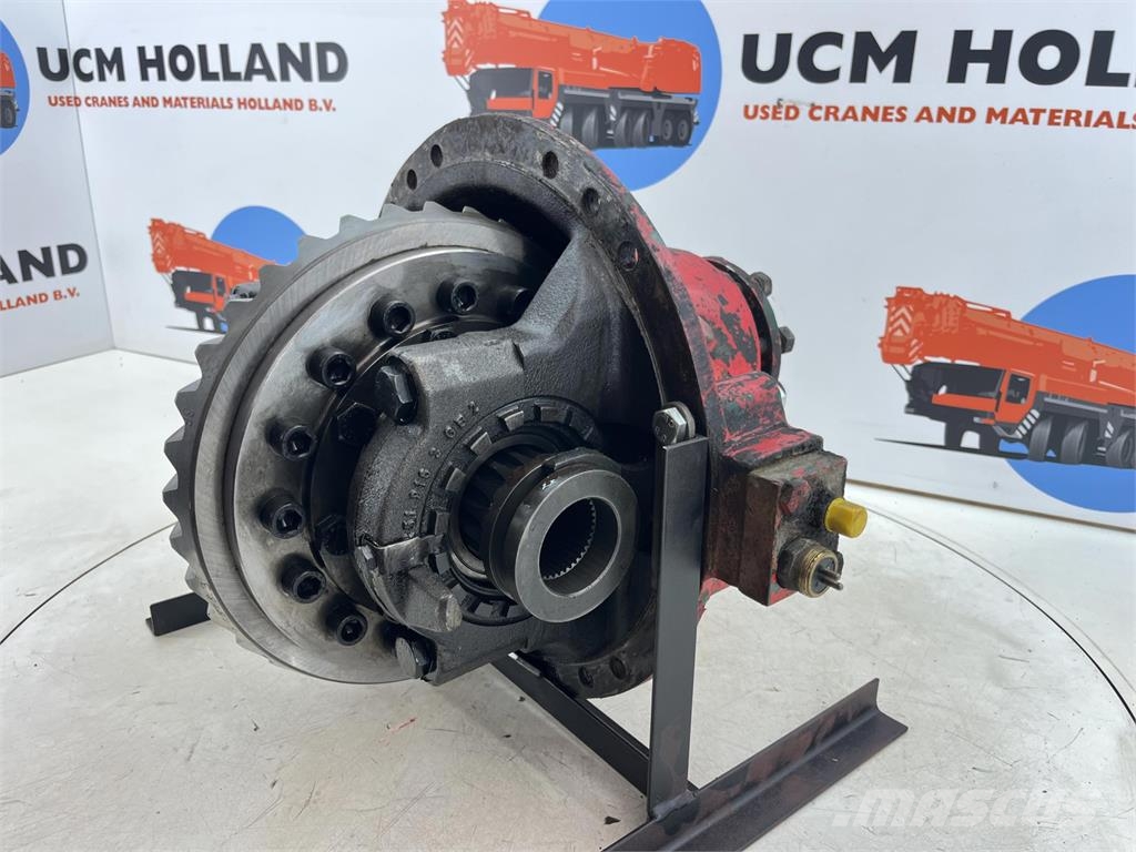 Krupp KMK 5100 end differential 17x36 axle 5 Części do dźwigów oraz wyposażenie