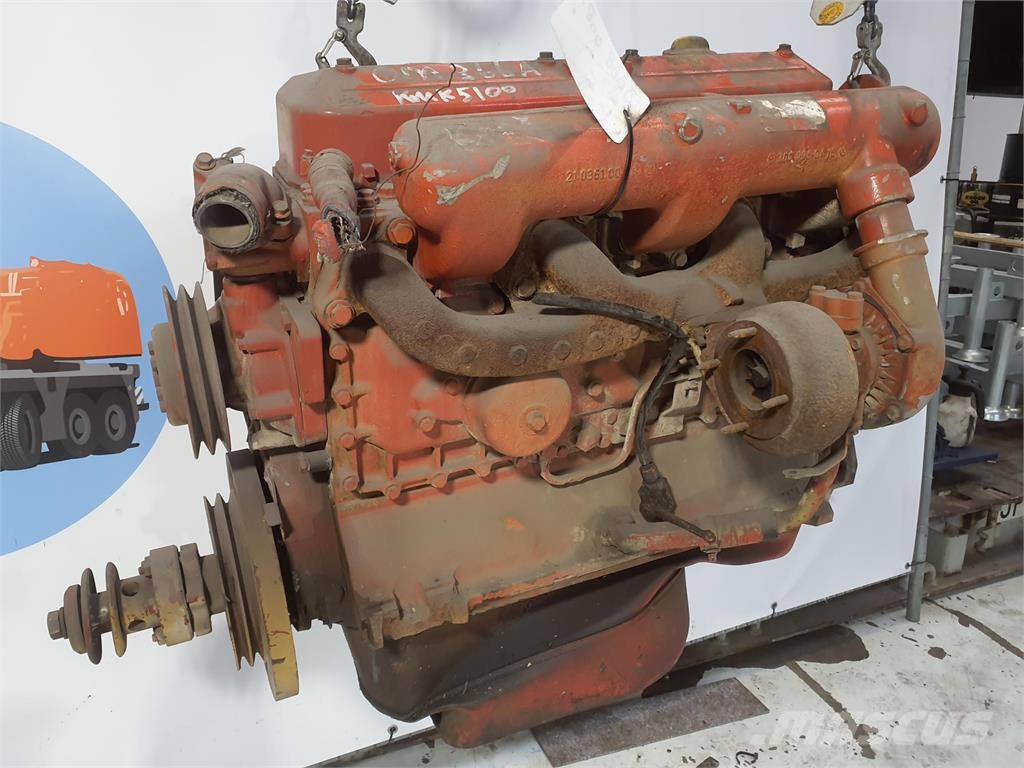 Krupp KMK 5100 engine Mercedes OM 366 A Motorlar