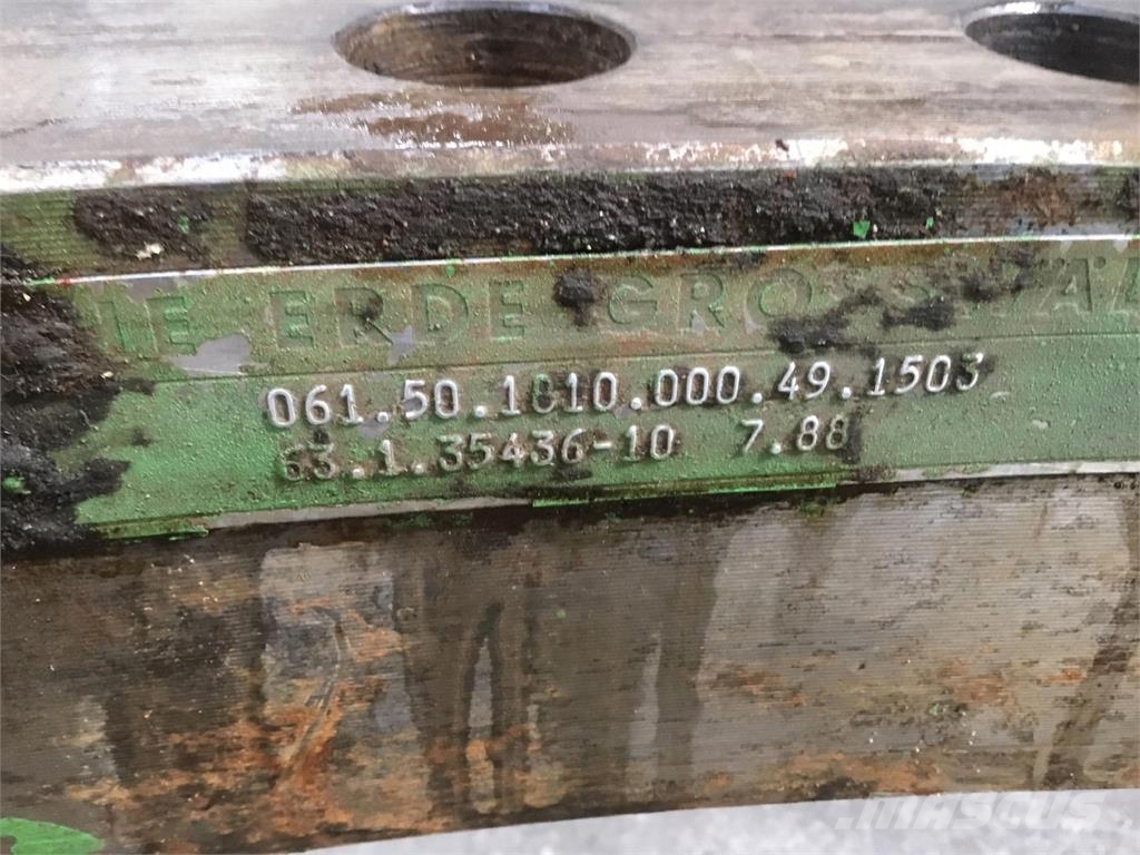 Krupp KMK 5100 slew ring Części do dźwigów oraz wyposażenie