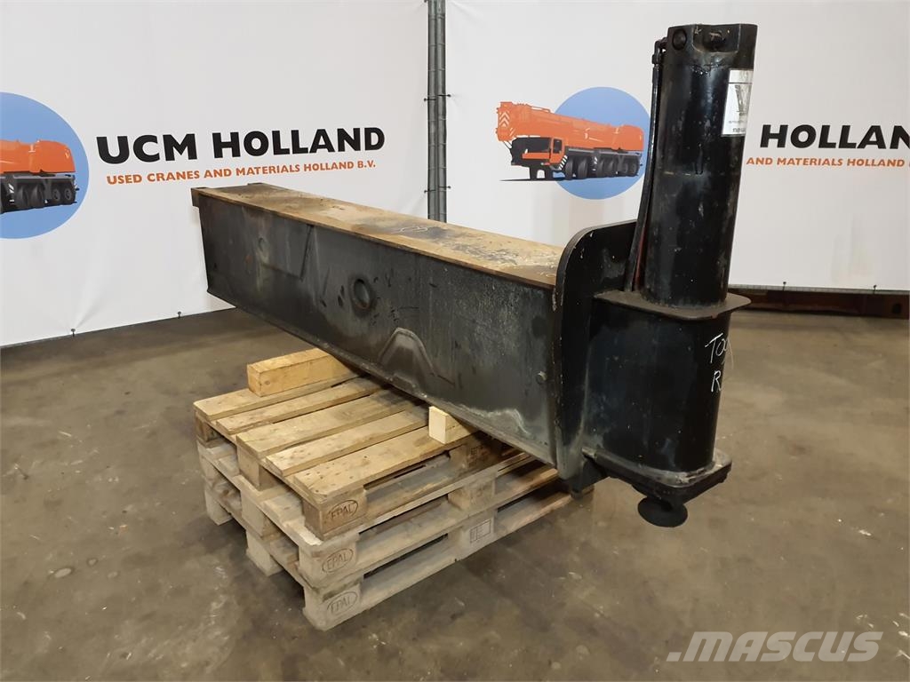 Krupp KMK 5100 sliding beam front أجزاء ومعدات رافعات