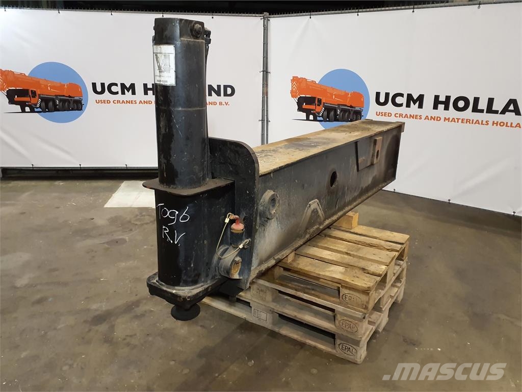 Krupp KMK 5100 sliding beam front أجزاء ومعدات رافعات