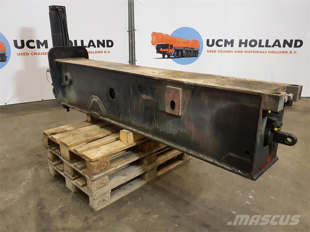 Krupp KMK 5100 sliding beam front أجزاء ومعدات رافعات