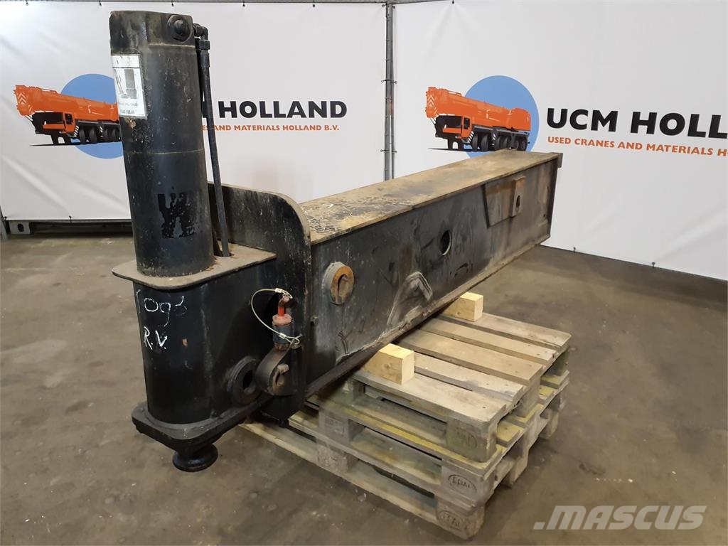 Krupp KMK 5100 sliding beam front Krandele og udstyr