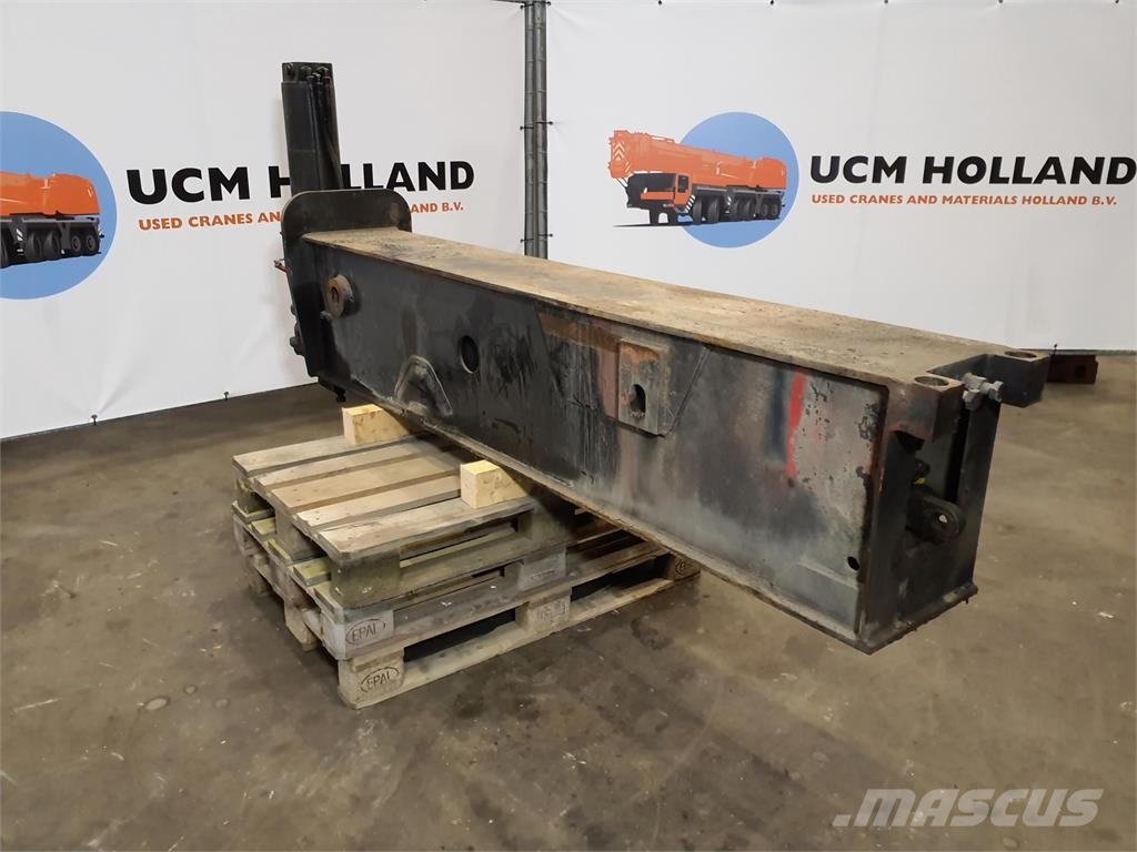 Krupp KMK 5100 sliding beam front Krandele og udstyr