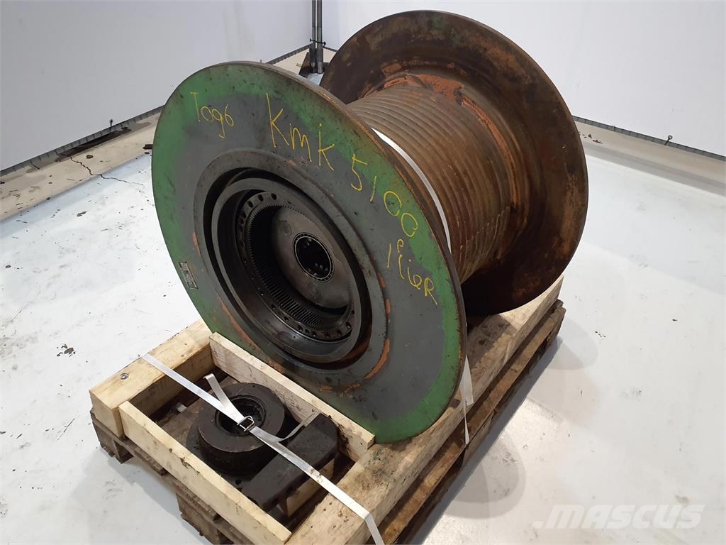 Krupp KMK 5100 winch Krandele og udstyr
