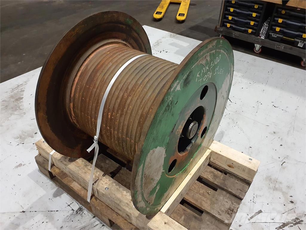 Krupp KMK 5100 winch Krandele og udstyr