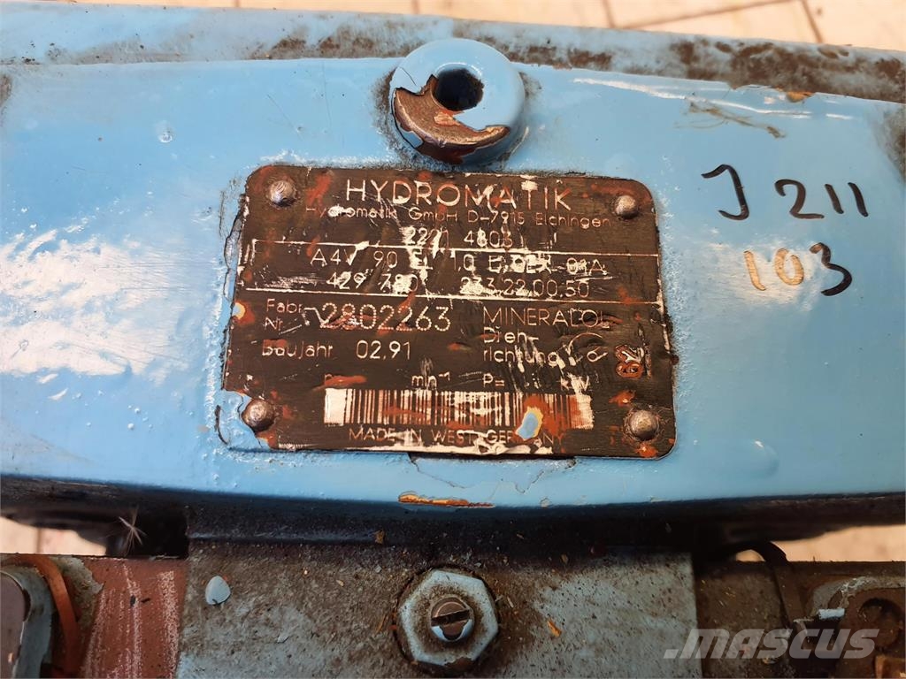 Krupp KMK 6180/6200 pump أجزاء ومعدات رافعات
