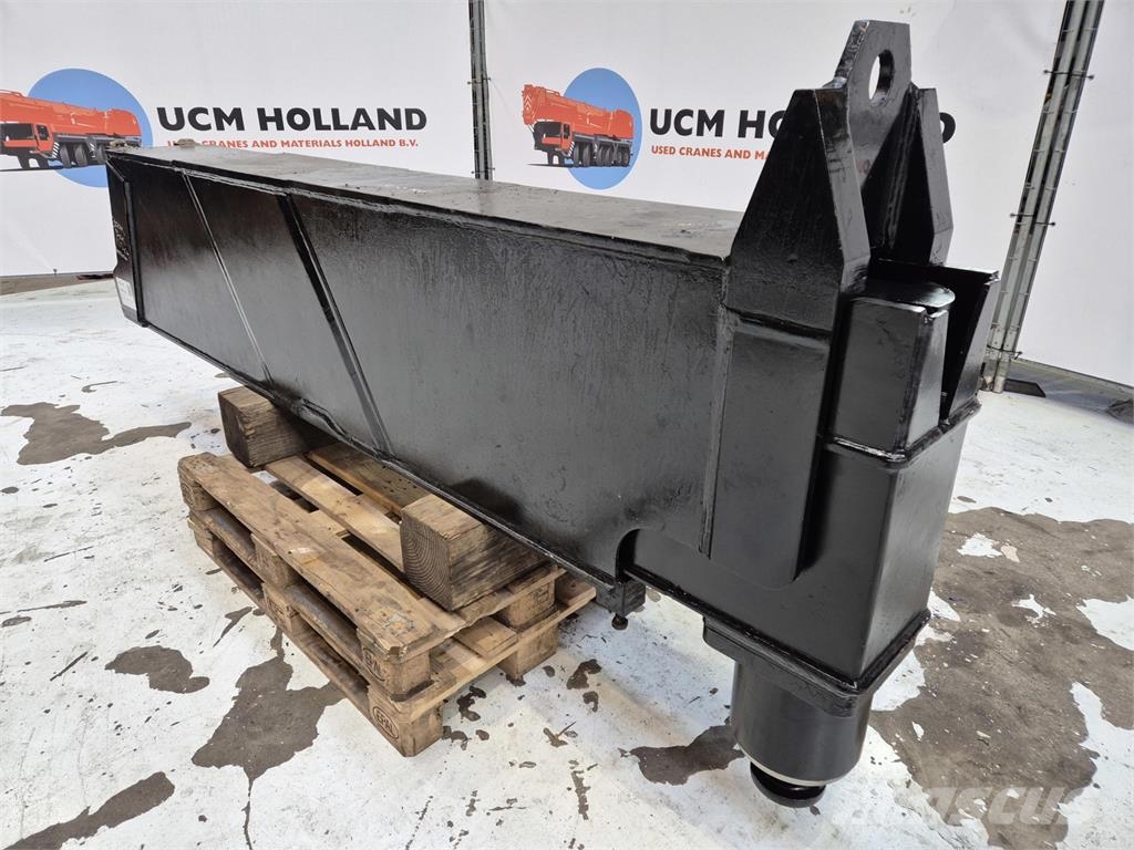 Krupp KMK 6200 sliding beam complete rear Krandele og udstyr