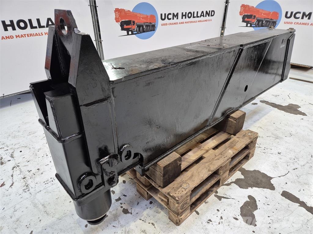 Krupp KMK 6200 sliding beam complete rear Krandele og udstyr