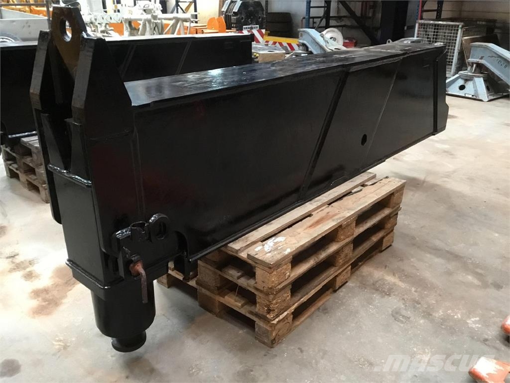 Krupp KMK 6200 sliding beam complete rear Krandele og udstyr