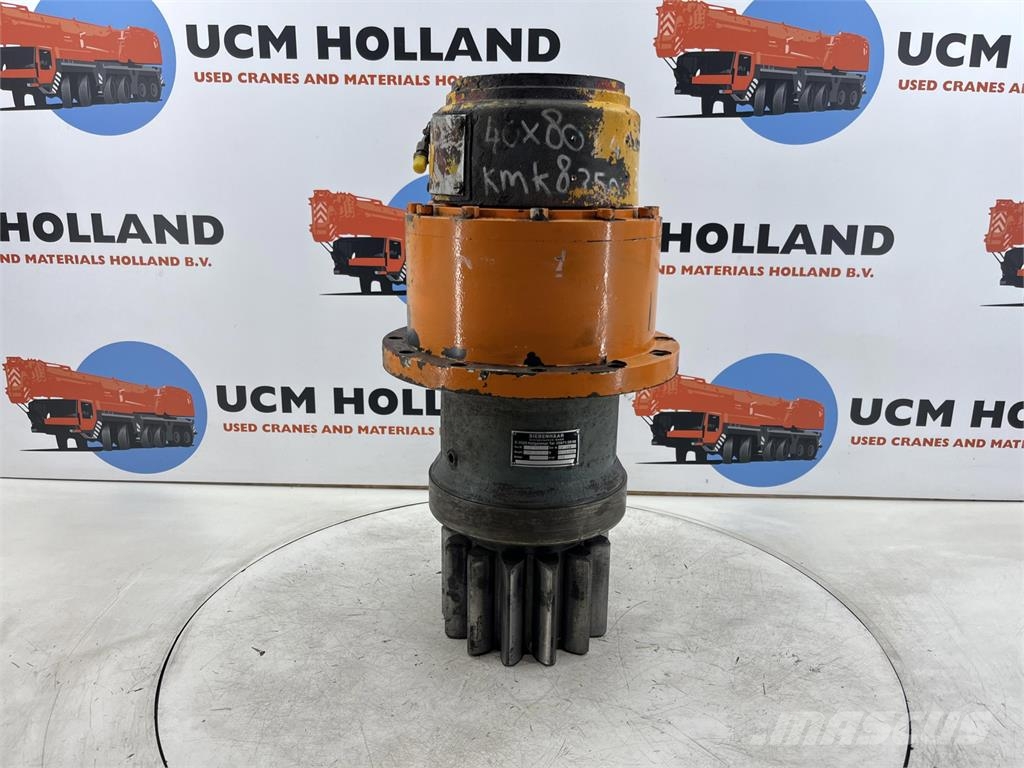 Krupp KMK 8350/350 GMT slewing gear Piezas y equipos para grúas