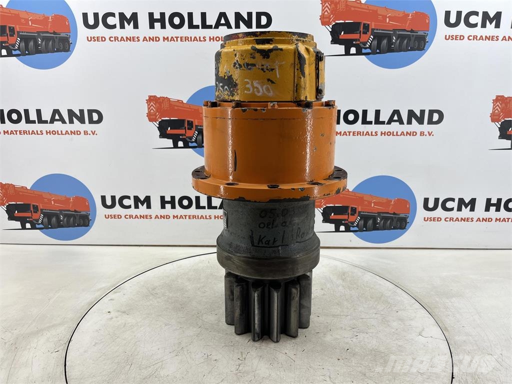 Krupp KMK 8350/350 GMT slewing gear Piezas y equipos para grúas