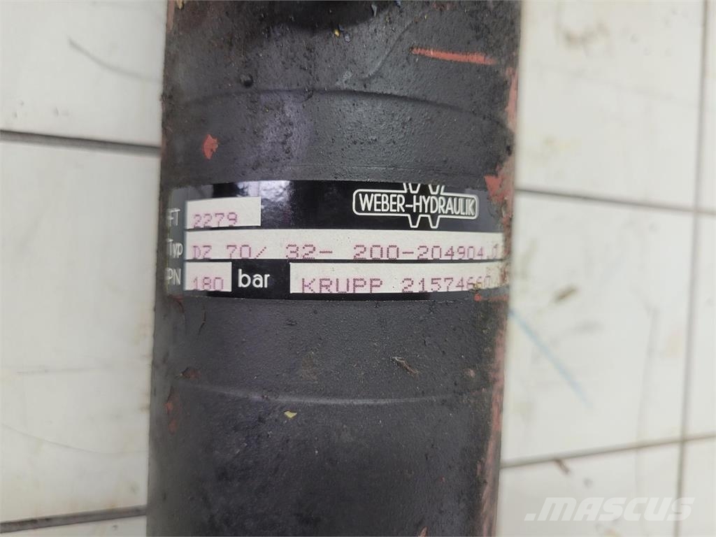 Krupp steering cylinder أجزاء ومعدات رافعات