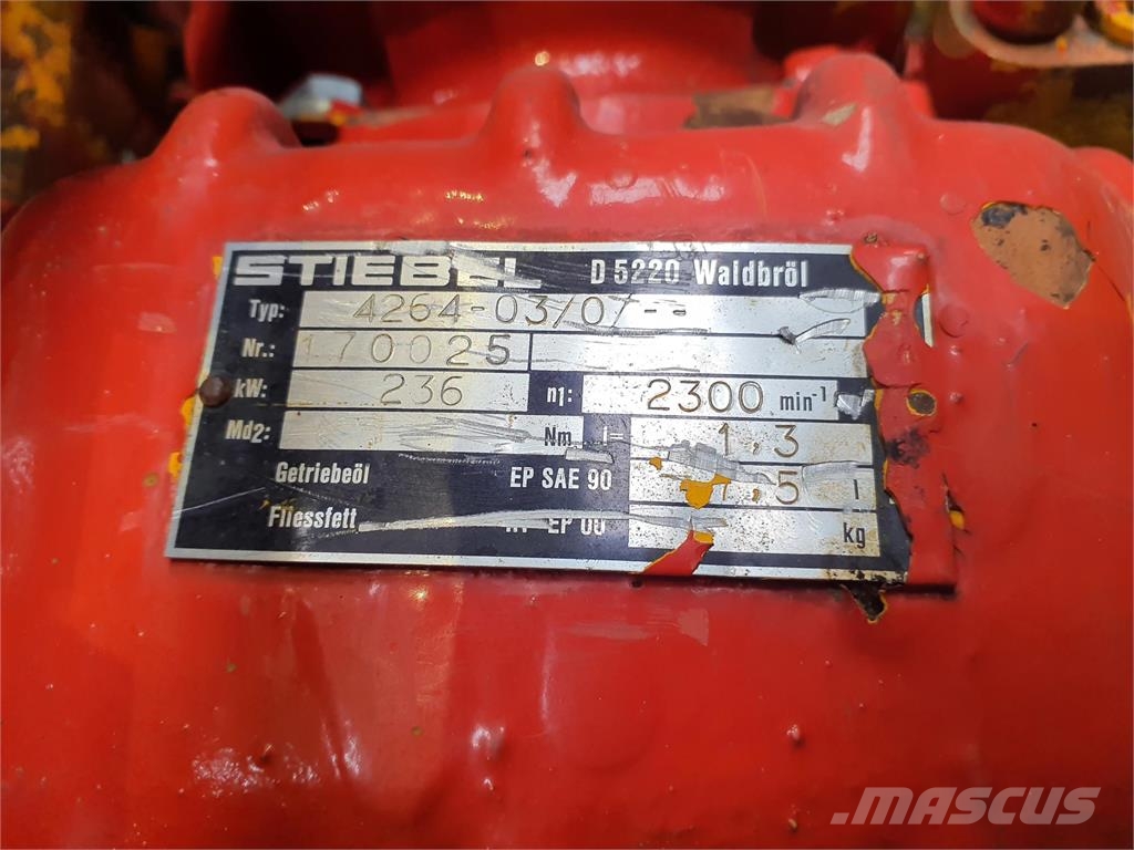 Liebherr LT 1200 hydro pump combination Vinç parçalari