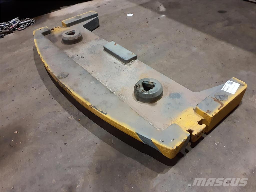 Liebherr LTM 1050-1 counterweight 2,0 ton Kran deler og utstyr