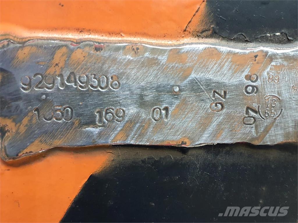 Liebherr LTM 1050-1 sliding beam complete rear Kran deler og utstyr