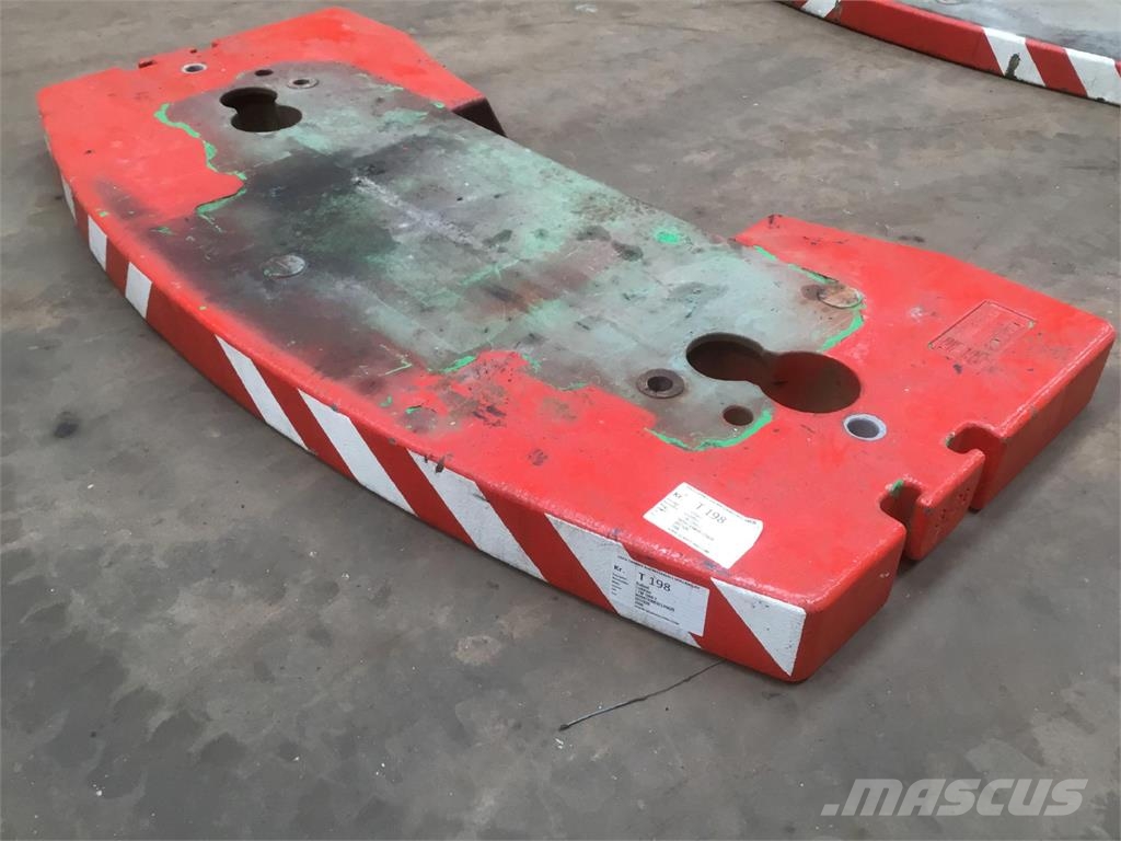 Liebherr LTM 1060-2 counterweight 3,2 ton Peças e equipamento de gruas