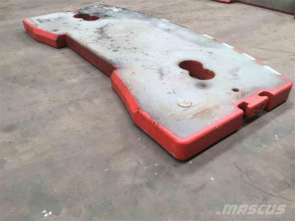 Liebherr LTM 1060-2 counterweight 2,4 ton Peças e equipamento de gruas