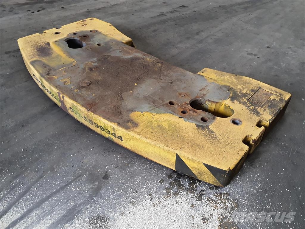 Liebherr LTM 1060-2 counterweight 3.2T أجزاء ومعدات رافعات