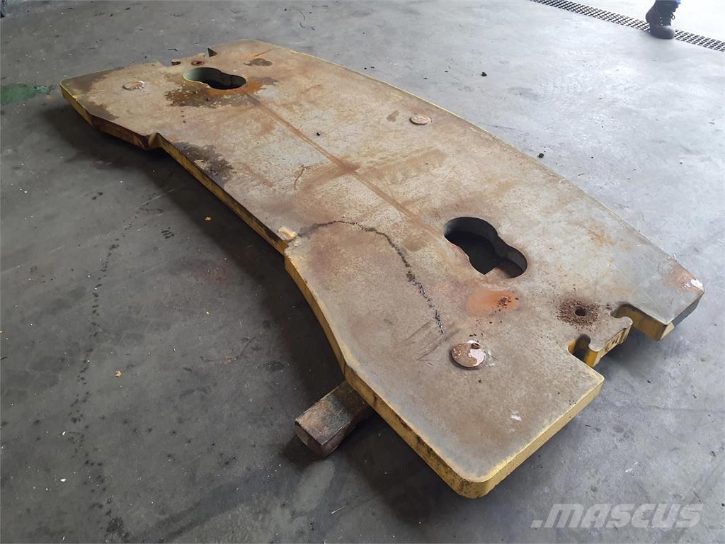 Liebherr LTM 1060-2 counterweight 1.2t Части и оборудване за кранове