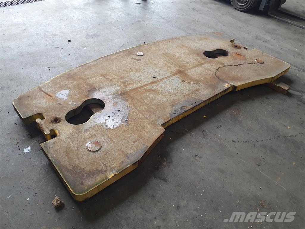 Liebherr LTM 1060-2 counterweight 1.2t Части и оборудване за кранове