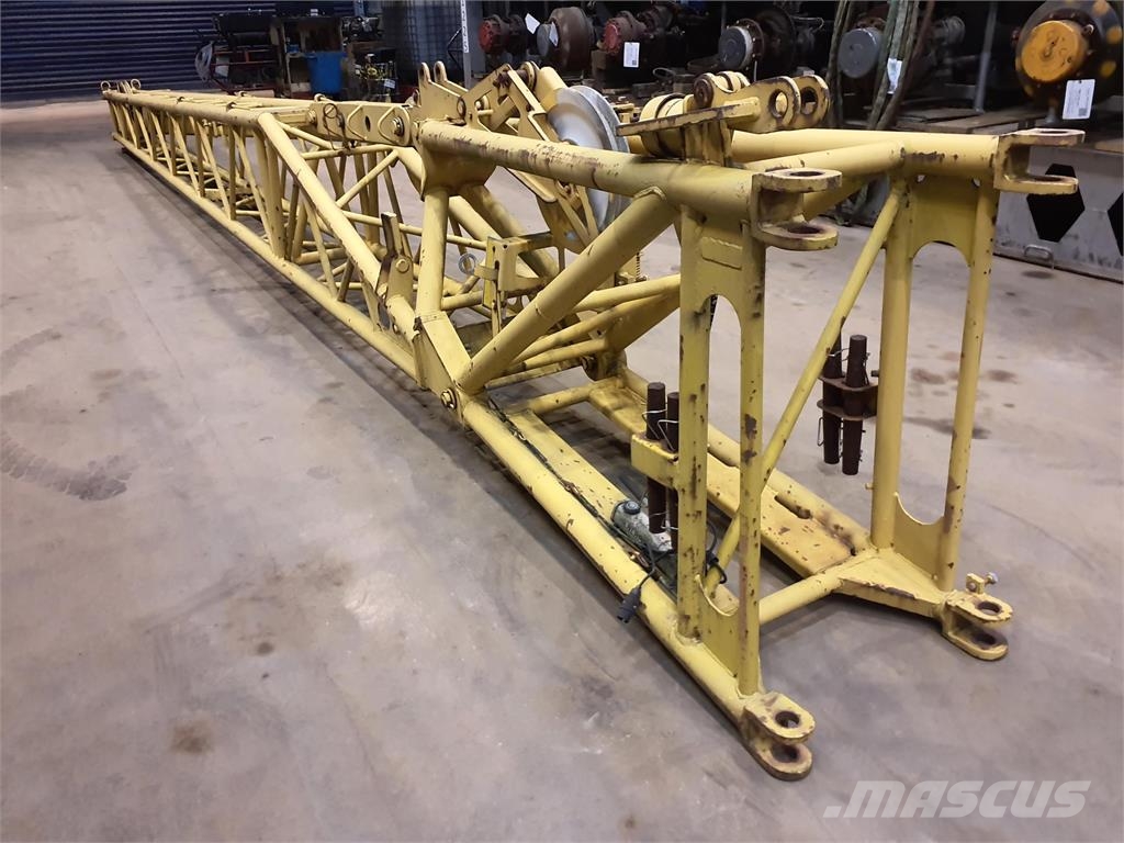 Liebherr LTM 1060-2 Double folding jib Peças e equipamento de gruas
