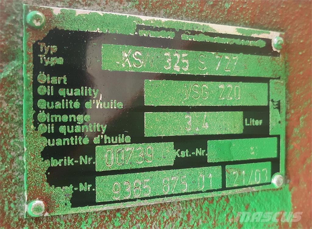 Liebherr LTM 1060-2 winch Peças e equipamento de gruas