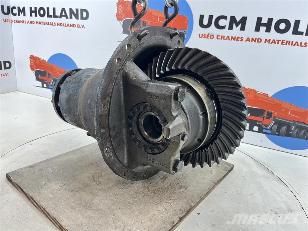 Liebherr LTM 1060 End differential 17x39 axle 1 Части и оборудване за кранове