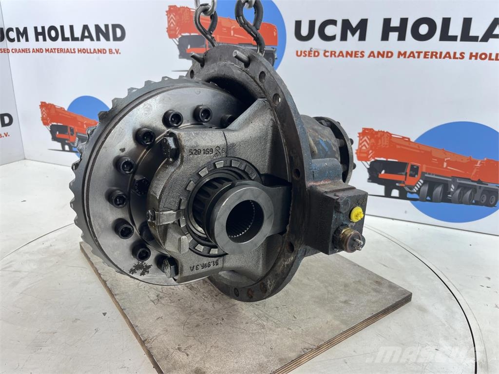 Liebherr LTM 1060 End differential 17x39 axle 1 Части и оборудване за кранове
