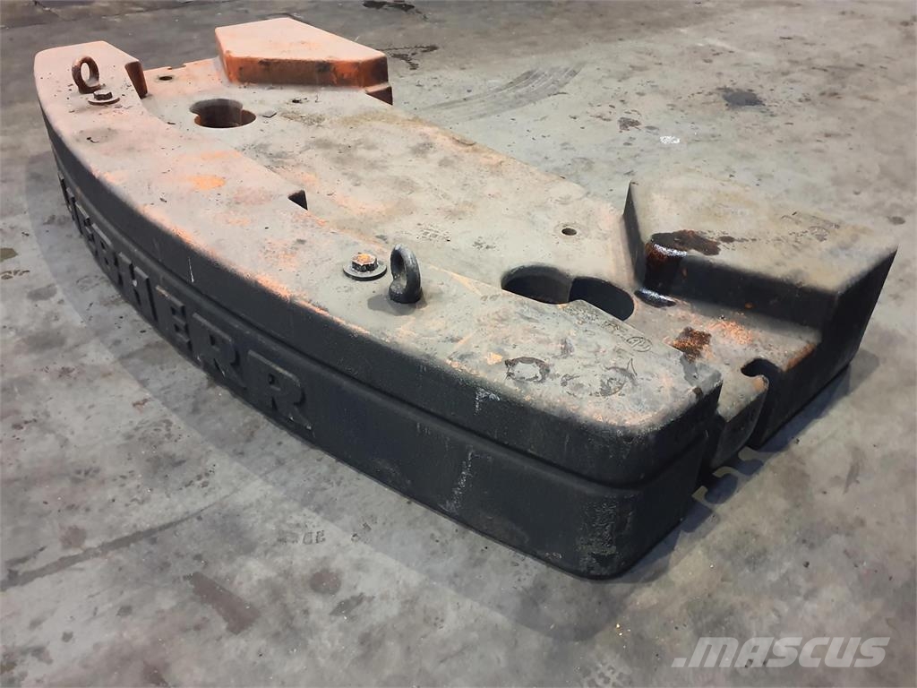 Liebherr LTM 1080-1 counterweight 0.8 ton أجزاء ومعدات رافعات