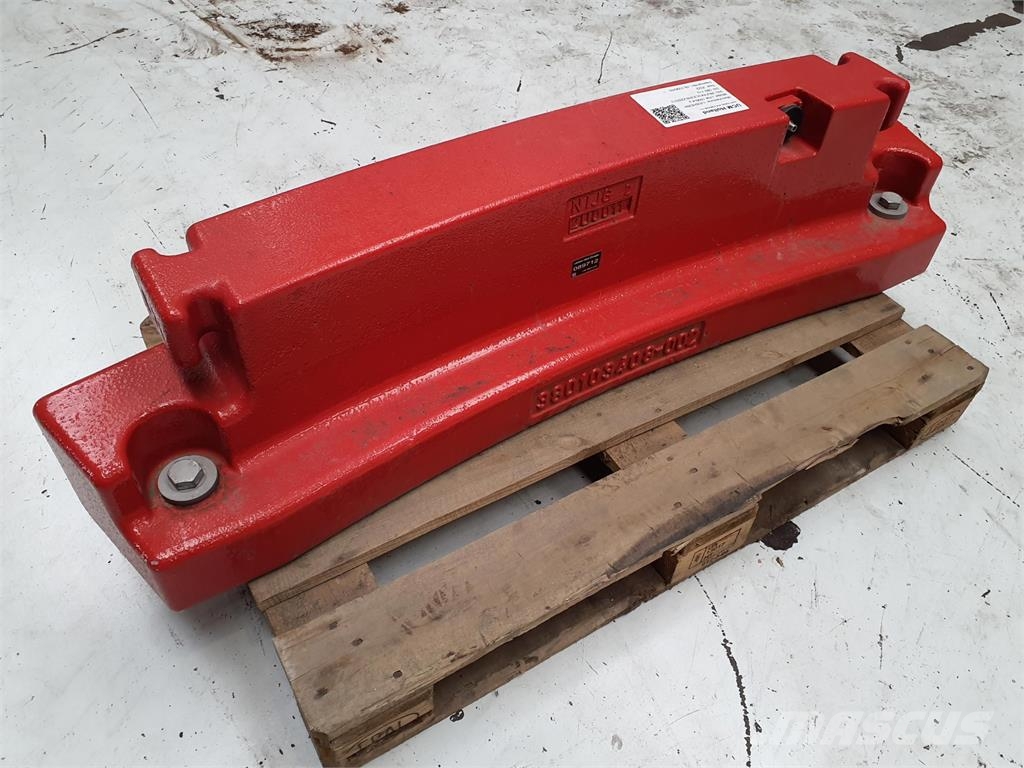 Liebherr LTM 1090-4.2 counterweight 0.71T Crane parts and equipment