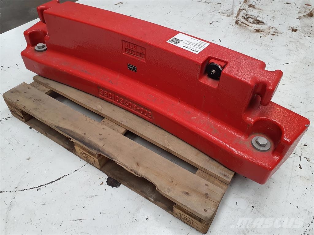 Liebherr LTM 1090-4.2 counterweight 0.71T Crane parts and equipment