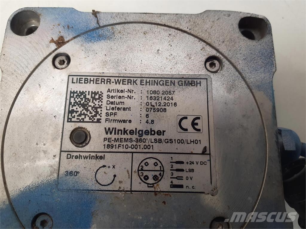 Liebherr LTM 1100-4.2 angle transmitter Части и оборудване за кранове
