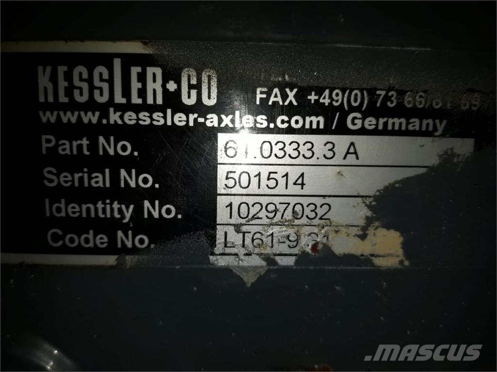 Liebherr LTM 1130-5.1 axle housing axle 1 Asis