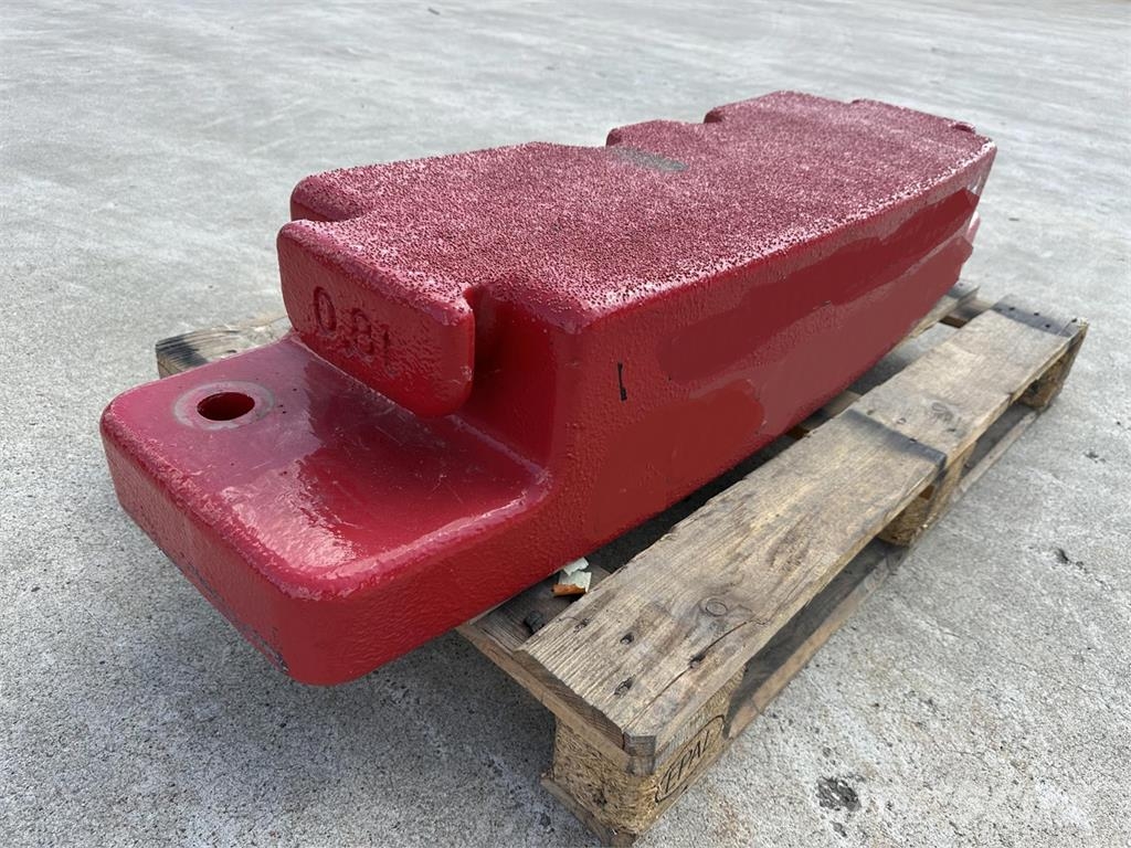 Liebherr LTM 1150-5.3 counterweight 0,8 ton Crane parts and equipment