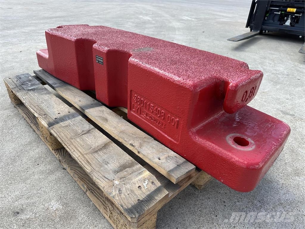 Liebherr LTM 1150-5.3 counterweight 0,8 ton Crane parts and equipment