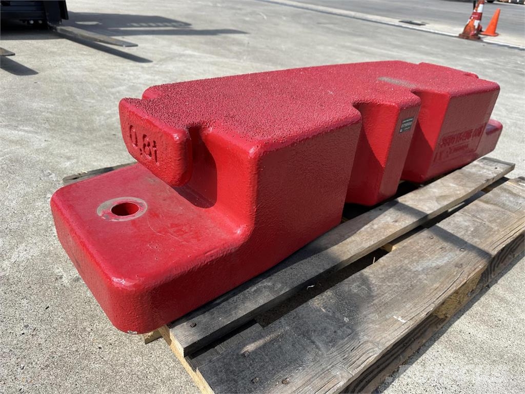 Liebherr LTM 1150-5.3 counterweight 0,8 ton Crane parts and equipment
