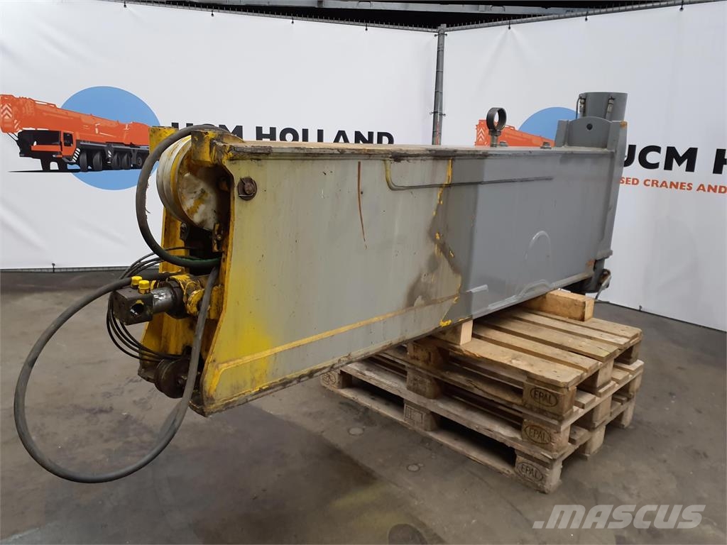 Liebherr LTM 1160-2 sliding beam complete rear Запчасти для кранов