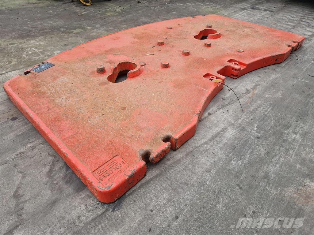 Liebherr LTM 1160-5.2 counterweight 10 ton Запчасти для кранов
