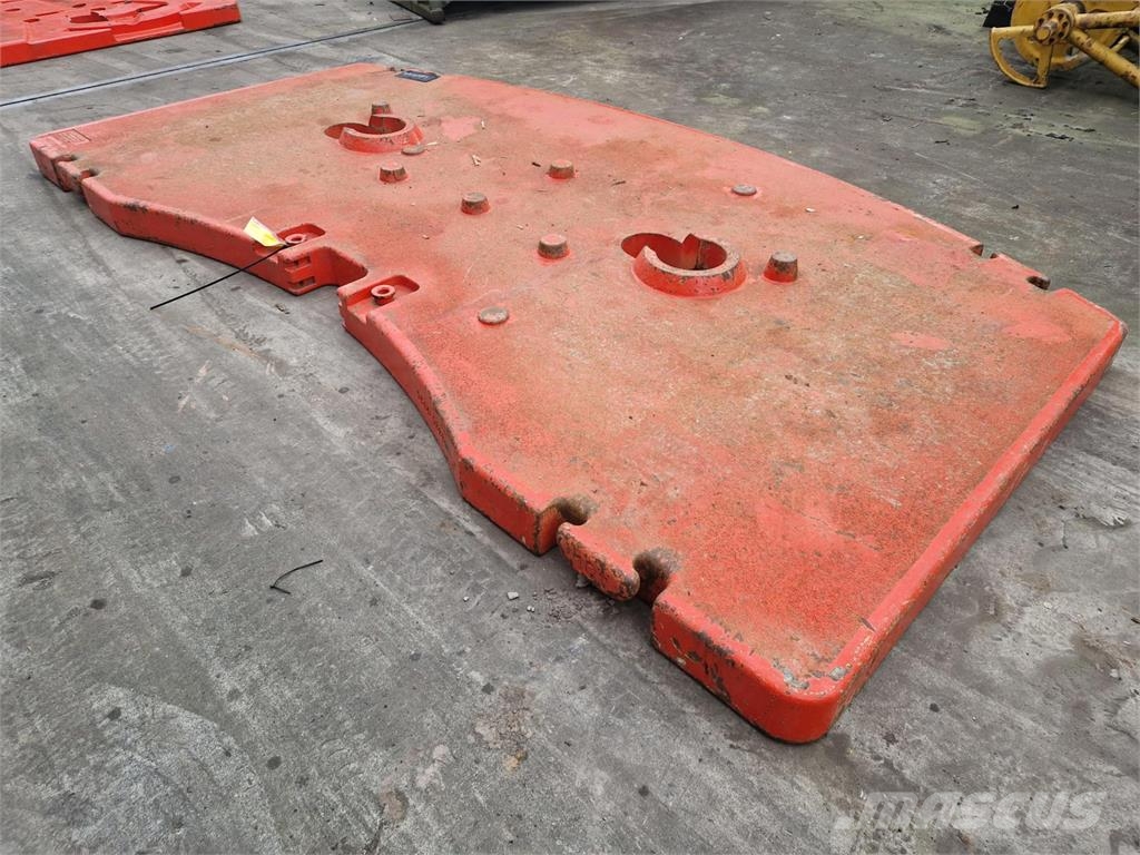 Liebherr LTM 1160-5.2 counterweight 10 ton Запчасти для кранов