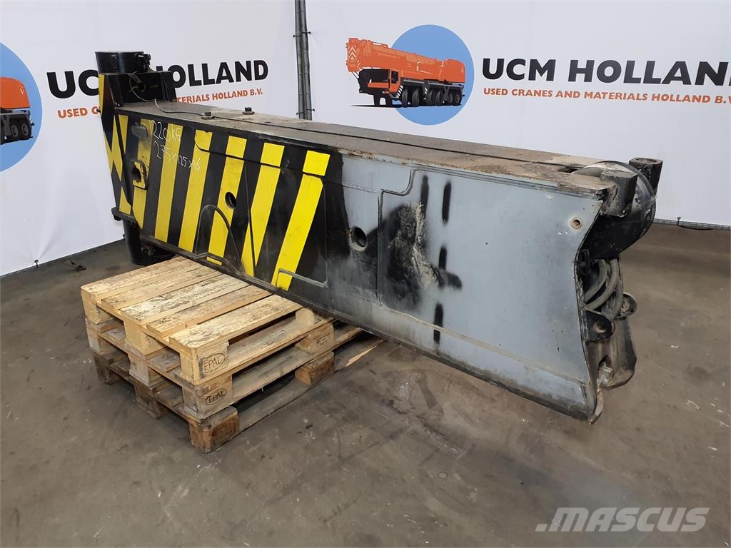 Liebherr LTM 1200/1 sliding beam rear pre assembled Kran deler og utstyr